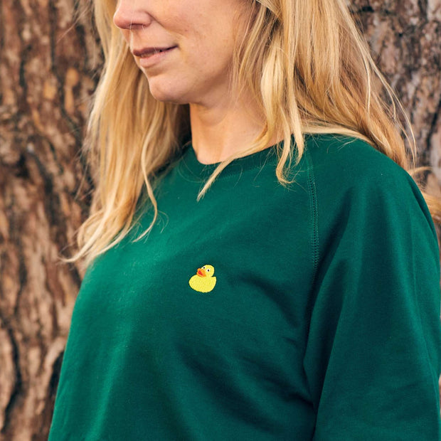 Duck Embroidered Adult Sweat